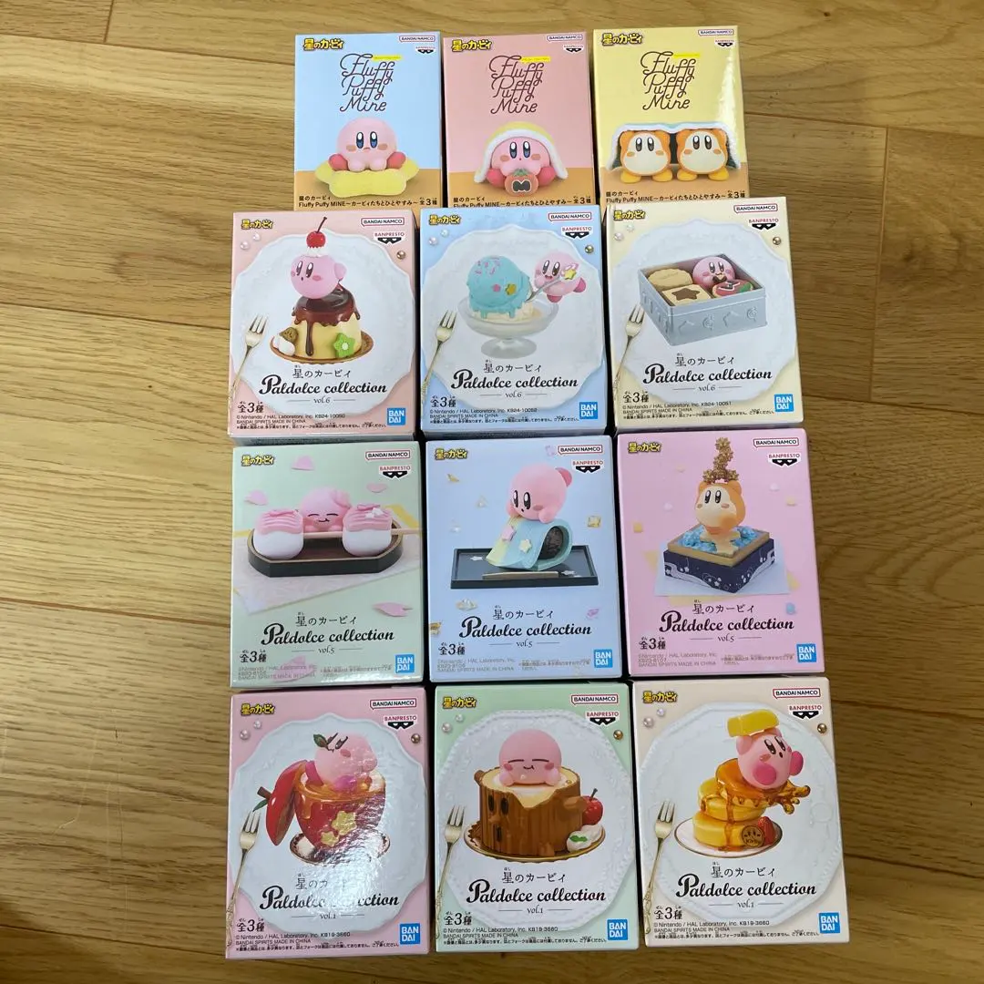最終値下げ★カービィ★スイーツフィギュア★paldolce★fluffy★18個 最終値下げ☆星のカービィ☆パルドルチェ☆スイーツフィギュア18