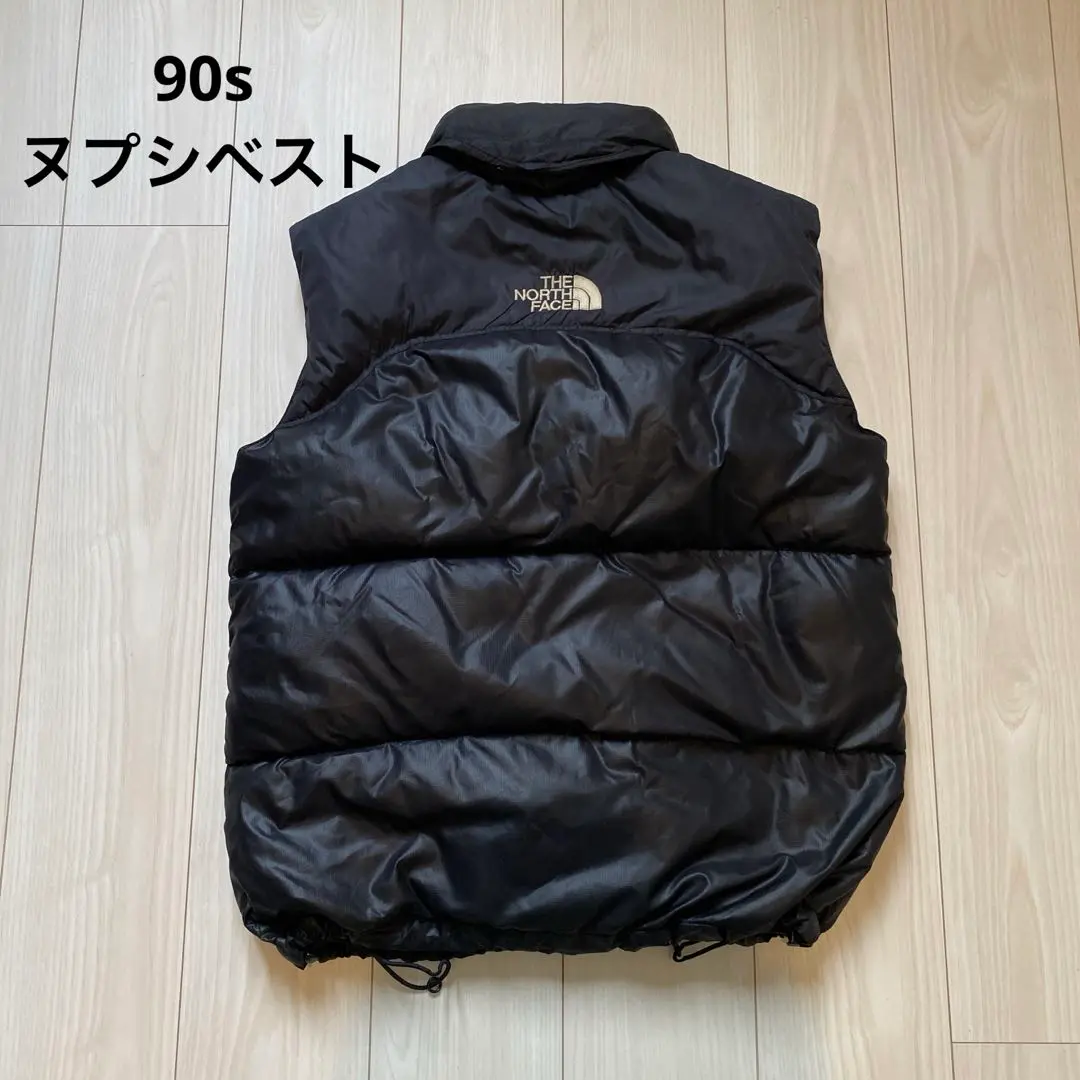 【人と被らない❗️】thenorthface センターロゴヌプシベスト 人と被らない❗️】thenorthface センターロゴヌプシベスト