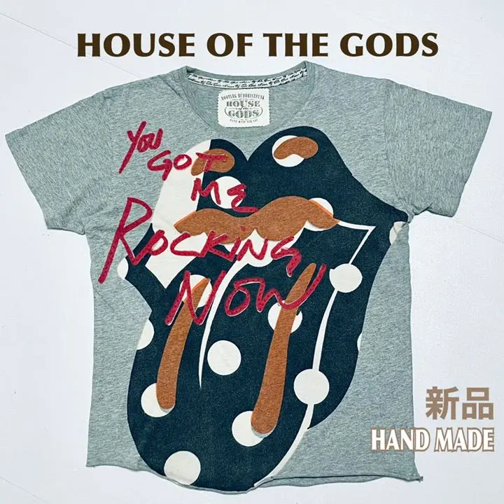 HOUSE OF THE GODS 平子梨沙 ローリングストーンズ迷彩Tシャツ