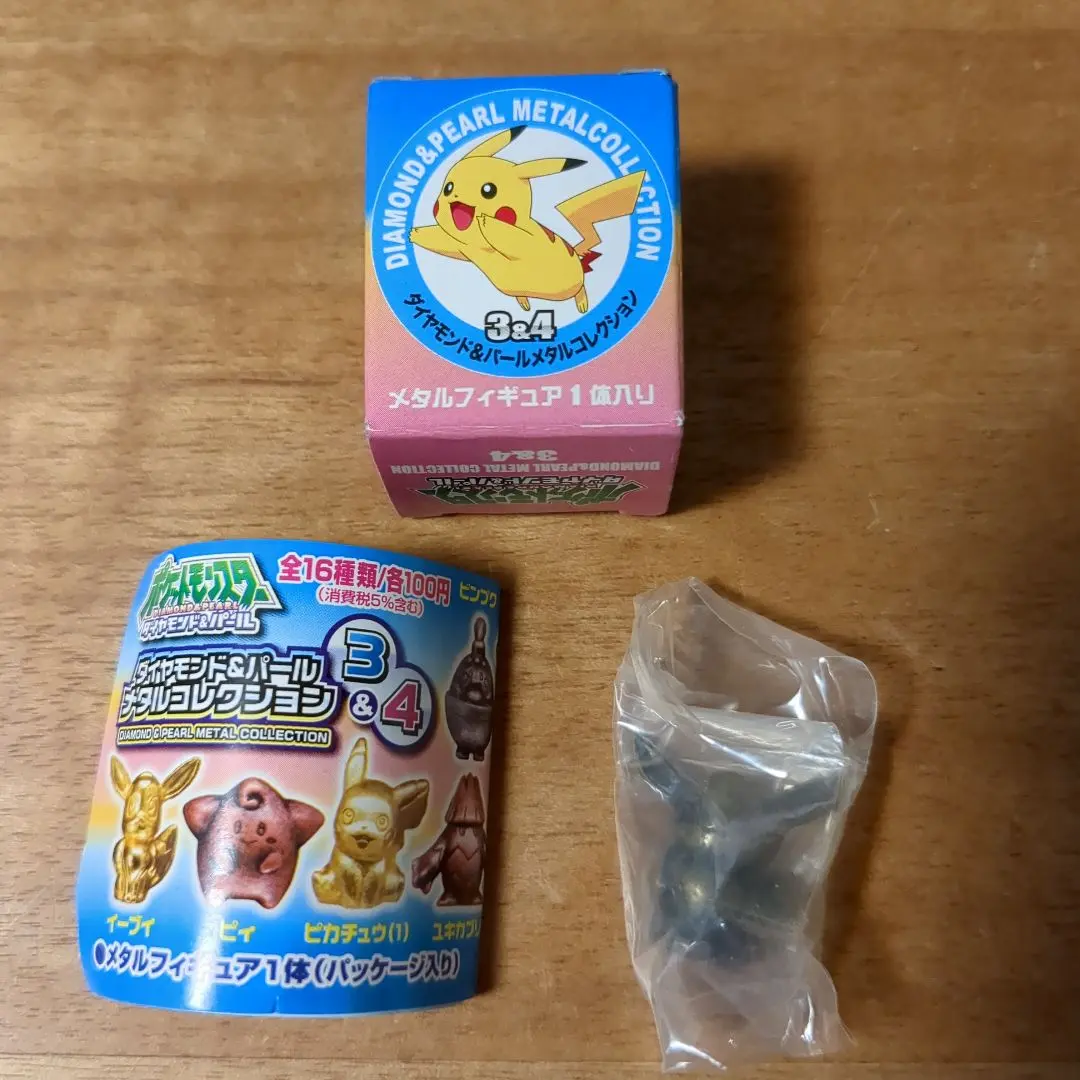 未開封 ポケットモンスターDP メタルコレクション ポッチャマ ゴールド 2025年最新】ダイヤモンドパール メタルコレクションの人気