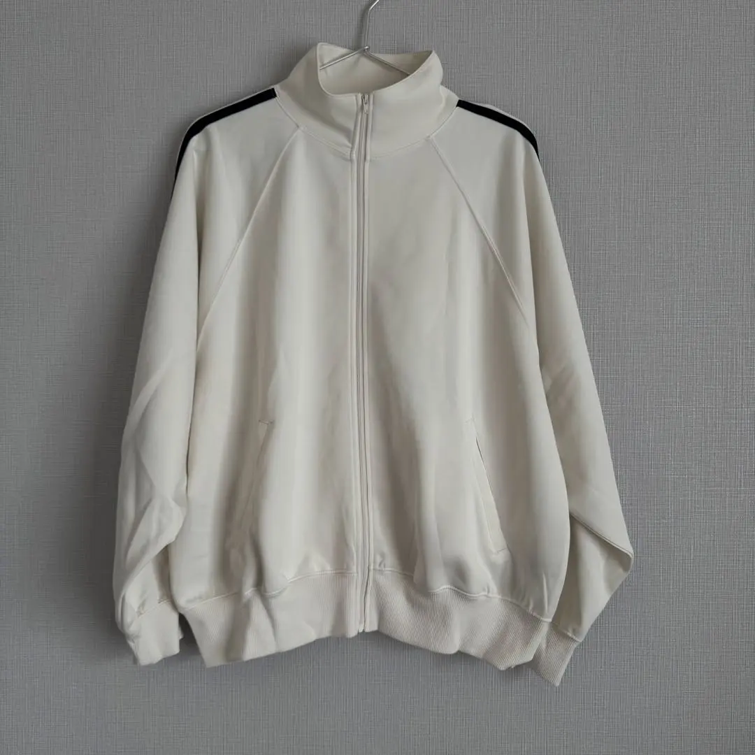 Thumbnail of Lowrysfarm track jacket, white, with lines