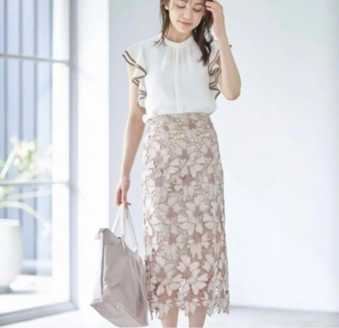 新品未開封＊トッコ クローゼット リュクス レース ラップ タイトスカート 新品未開封＊トッコ クローゼット リュクス レース ラップ