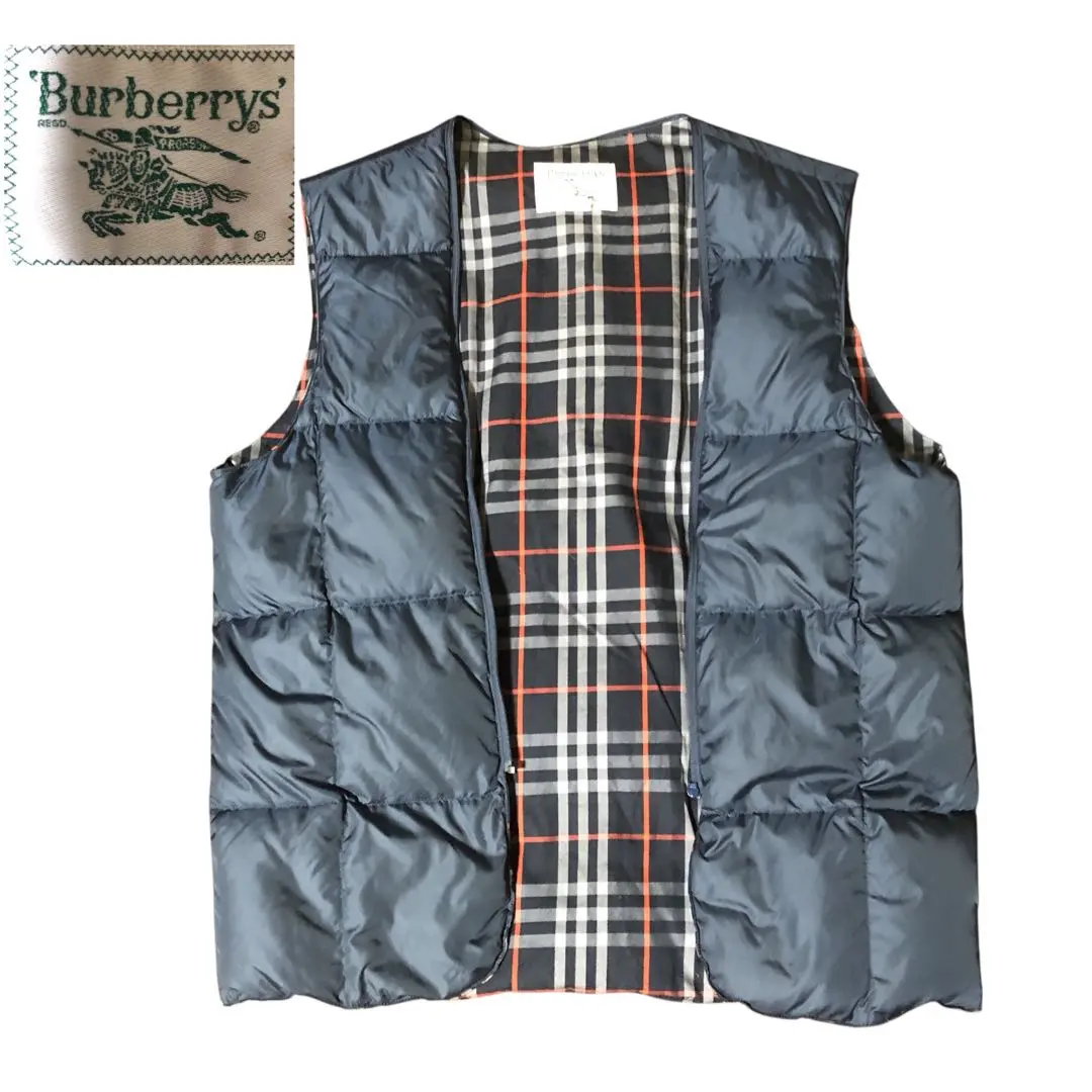 バーバリーダウンベスト アウトレット】BURBERRY バーバリー ダウンベスト レディース