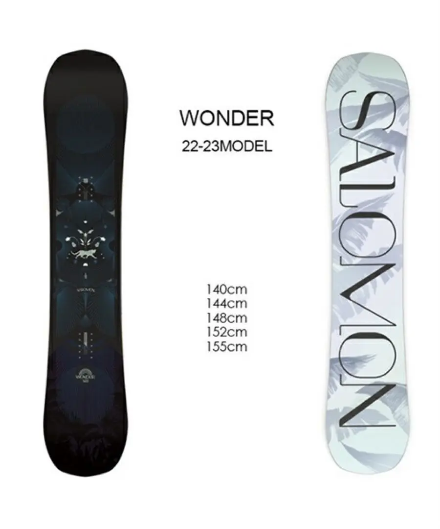 【るう】スノーボード　SALOMON WONDER 148cm バイン付き るう様専用】スノーボード SALOMON WONDER 148cm バイン付き