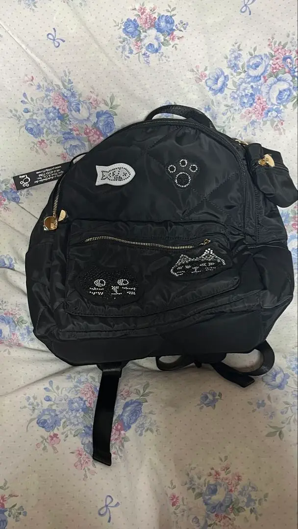 ★新品未使用★ Pebblyペブリー キラキラネコワッペン付きリュック Me&Yoバックパック | バッグ | Pebbly公式通販サイト