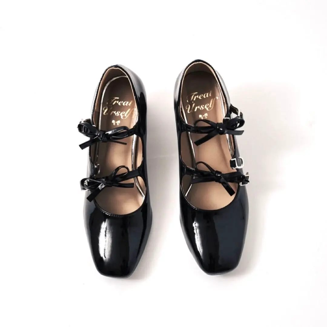 靴 original ribbon girly pumps boots 51G7fUmZeTL.jpg