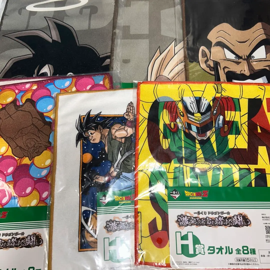 一番賞 七龍珠 毛巾 6件 的縮圖
