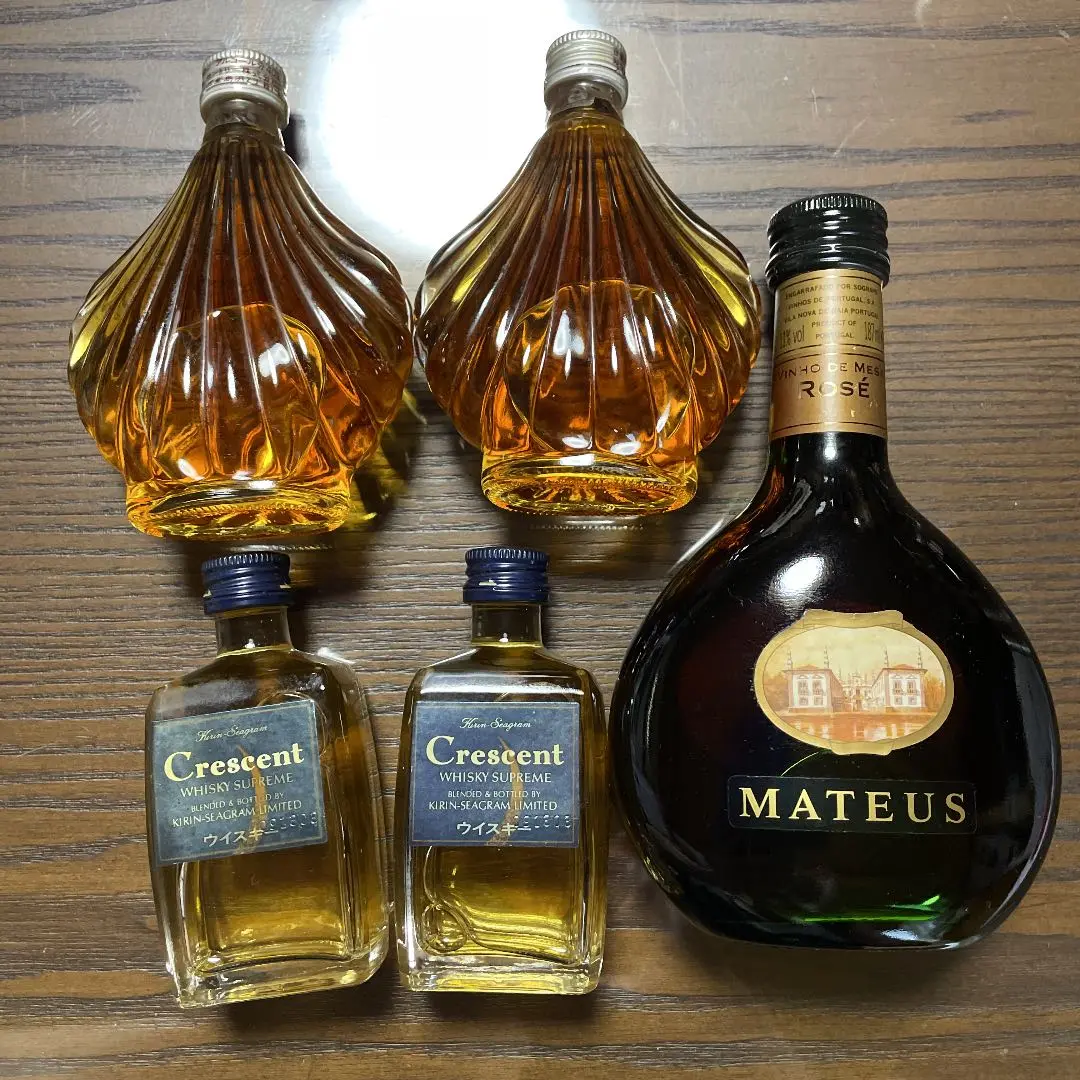 キリン - キリンシーグラム　終売品　3本　エンブレム　クレセント　ウイスキー キリンシーグラム クレセント KIRIN-SEAGRAM Crescent WHISKY SU