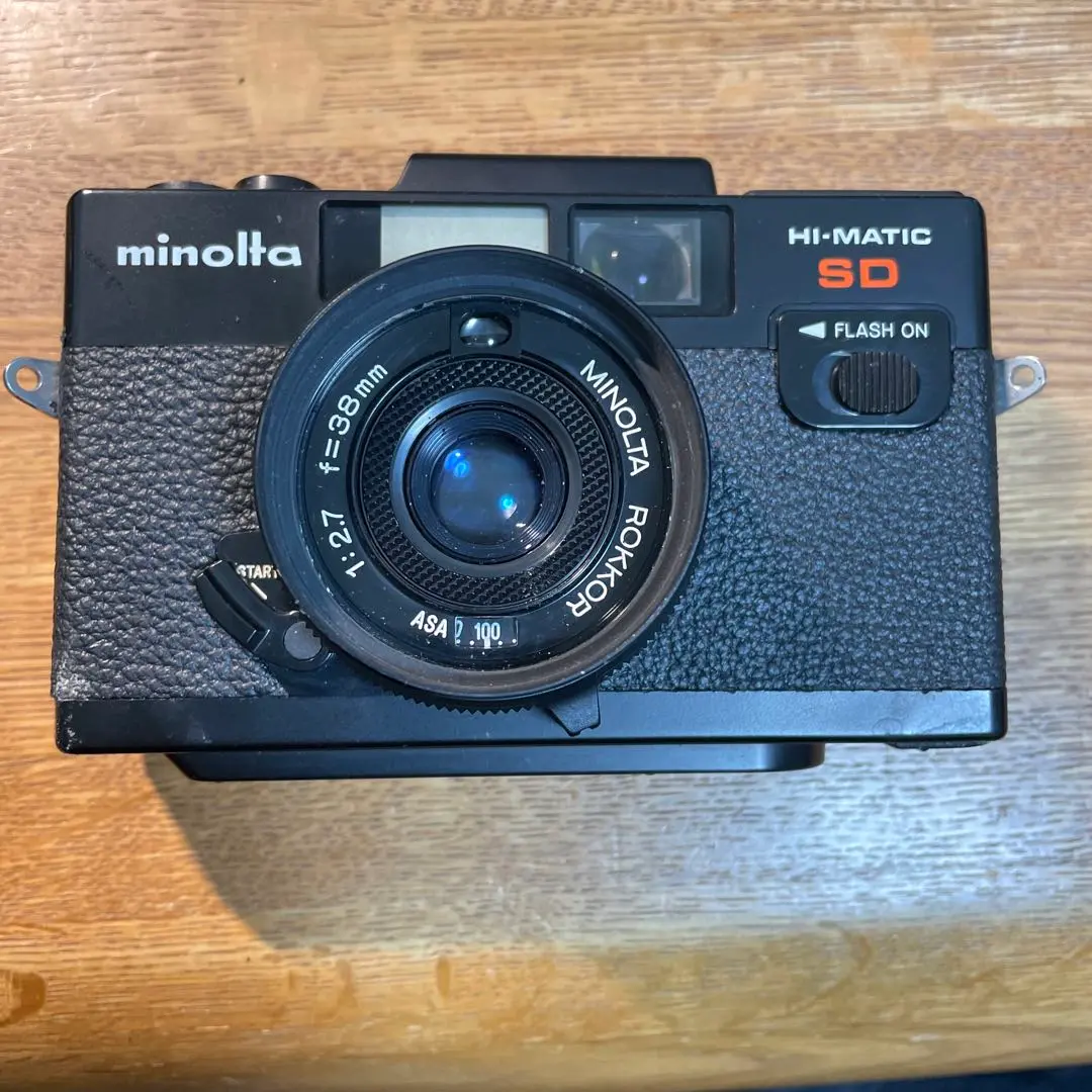 【完動品】Minolta Hi-Matic SD2コンパクトフィルムカメラ 良品 KONICA MINOLTA - 【完動品】Minolta Hi-matic SD2 コンパクト