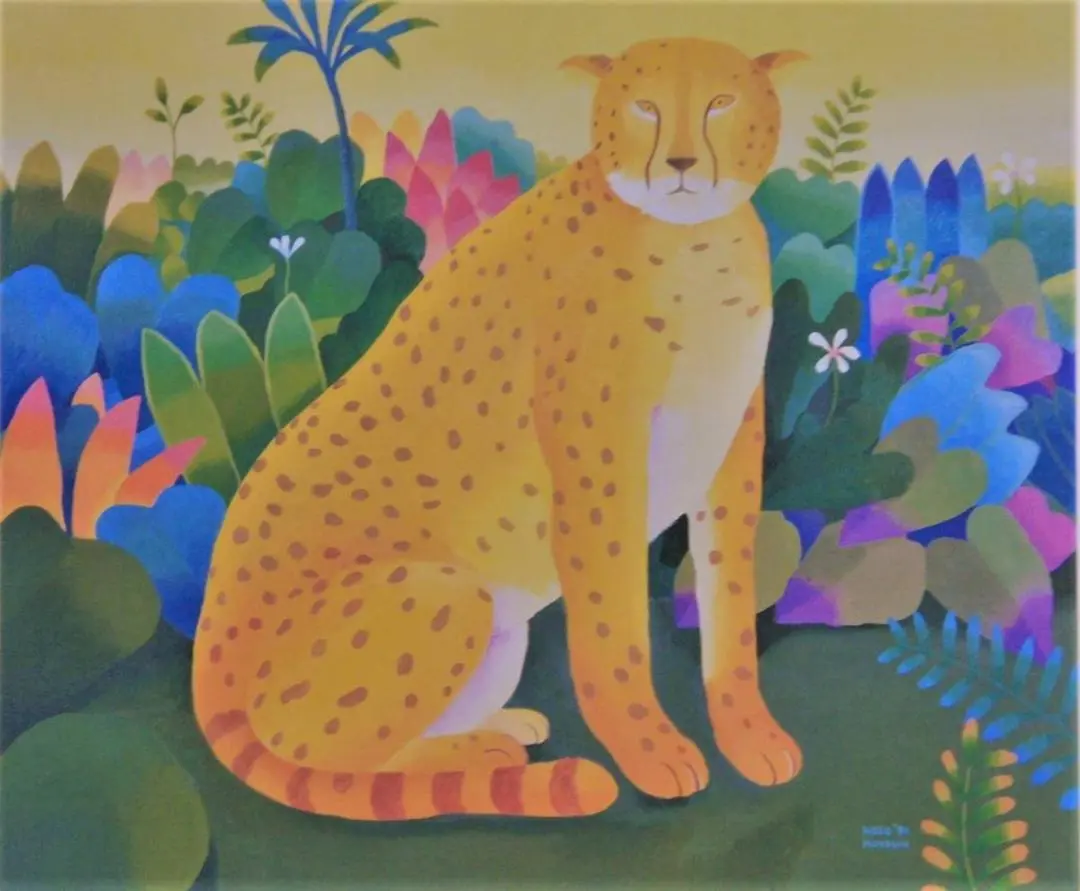 sakra百貨店購入、油彩画【真作保証、美品】林　孝三水辺の楽園18✕60 2025年最新】林孝三の人気アイテム - メルカリ