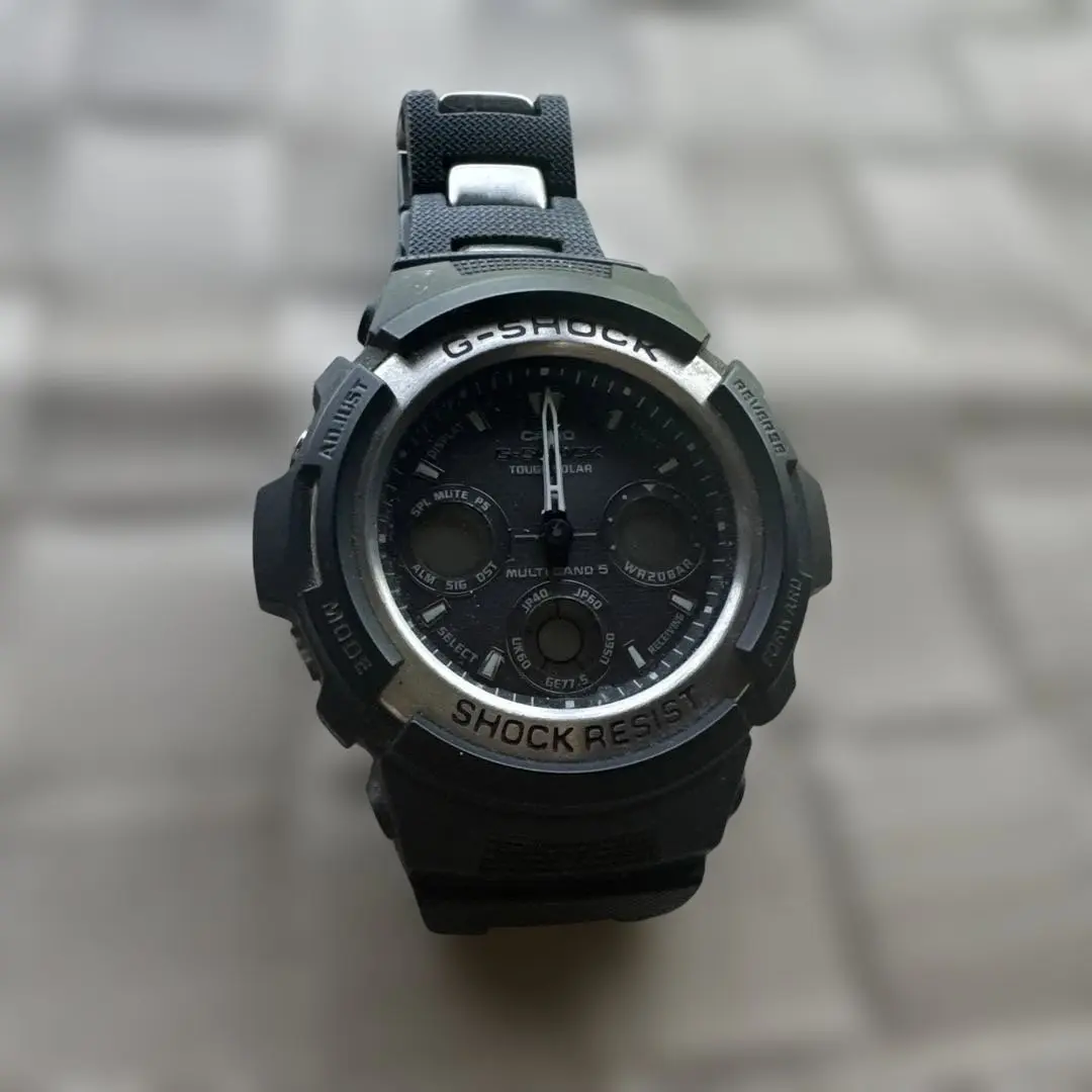 CASIO G-SHOCK AWG-100BC 4765 電波ソーラー 完動品 CASIO - CASIO GSHOCK 4765 JA AWG-100BCの通販 by 友ぞう's