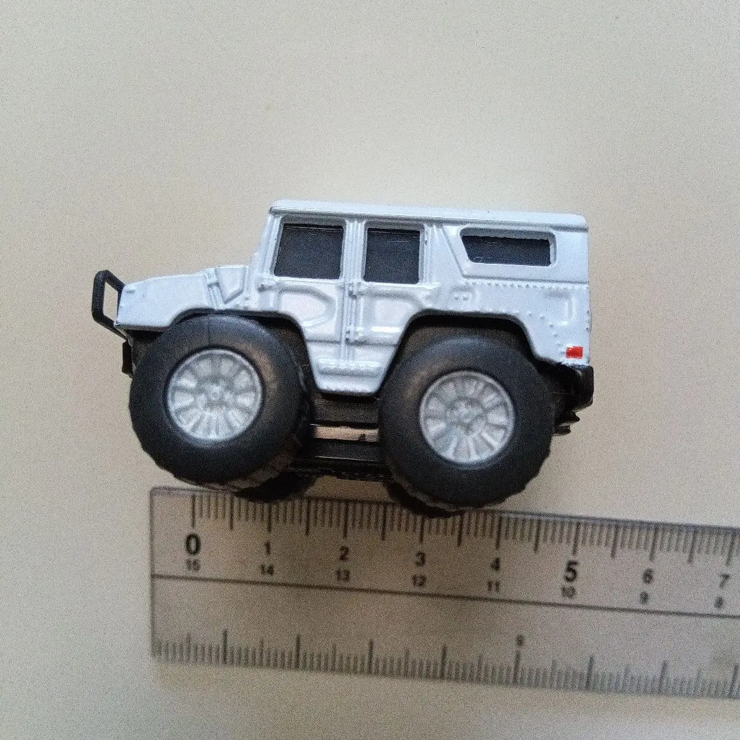 Thumbnail of Diecast car with movable parts