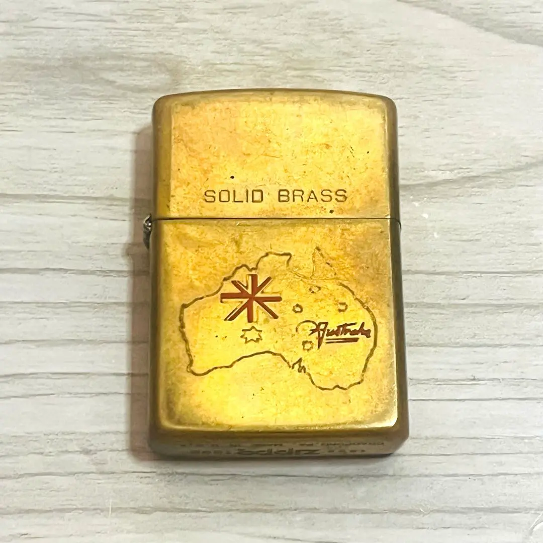 ブラスダブルイヤー限定ZIPPO 2025年最新】zippo solid brass ダブルイヤーの人気アイテム