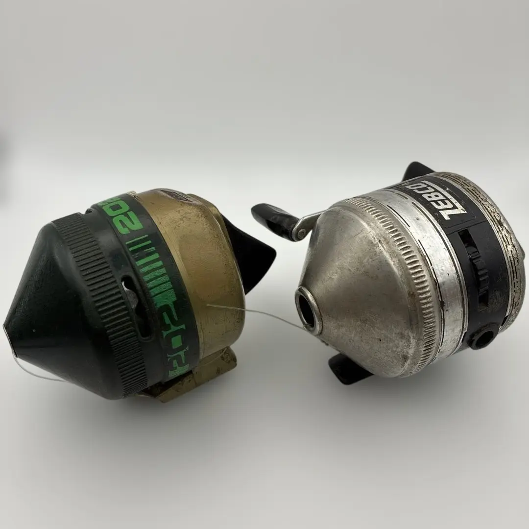 USA製　ZEBCO 404 スピンキャストリール　オールドリール　レトロ ZEBCO ヴィンテージ スピンキャストリール レトロ ゼブコ ルアー