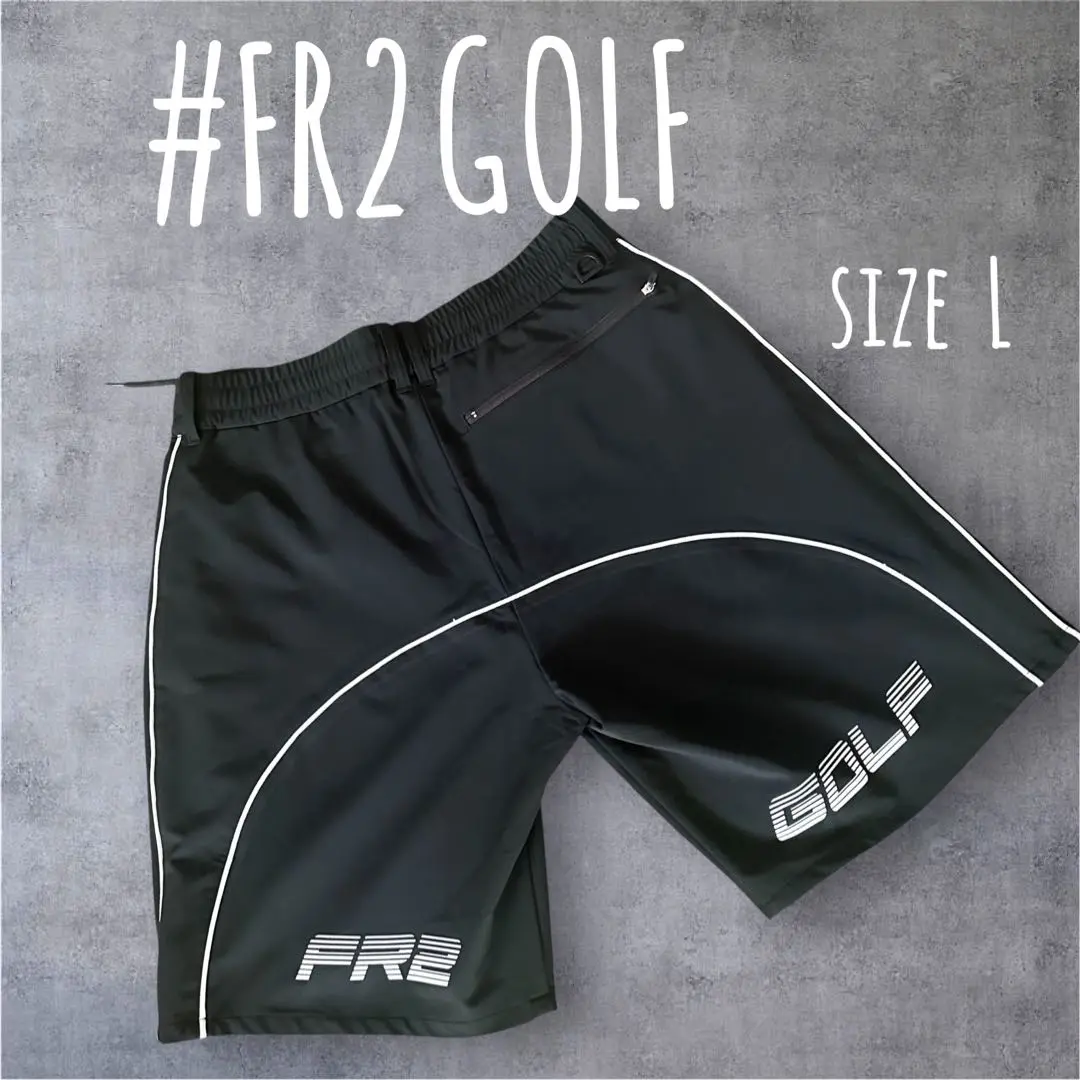 FR2 GOLF ナイロン ショートパンツ ブラック Lサイズ ハーフパンツ 2025年最新】fr2 ゴルフ パンツの人気アイテム - メルカリ
