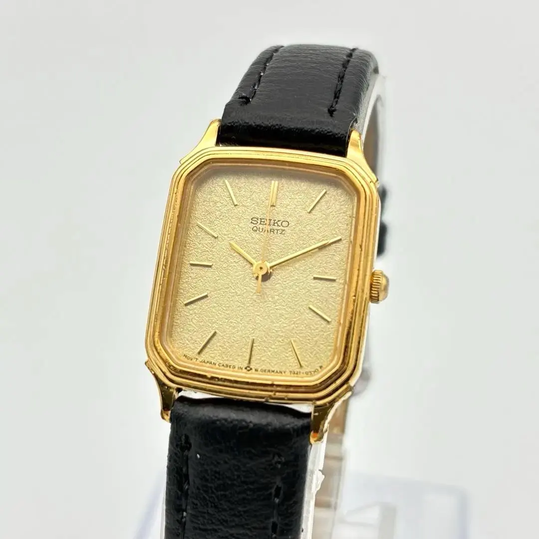 Thumbnail of 【Excellent Condition/Battery Replaced】SEIKO Watch New Strap QZ Ladies Vintage