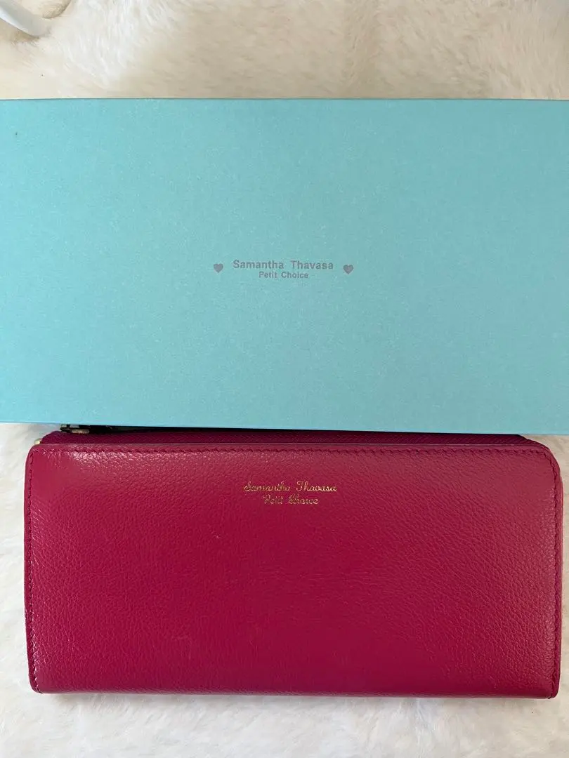 Thumbnail of Samantha Thavasa pink long wallet