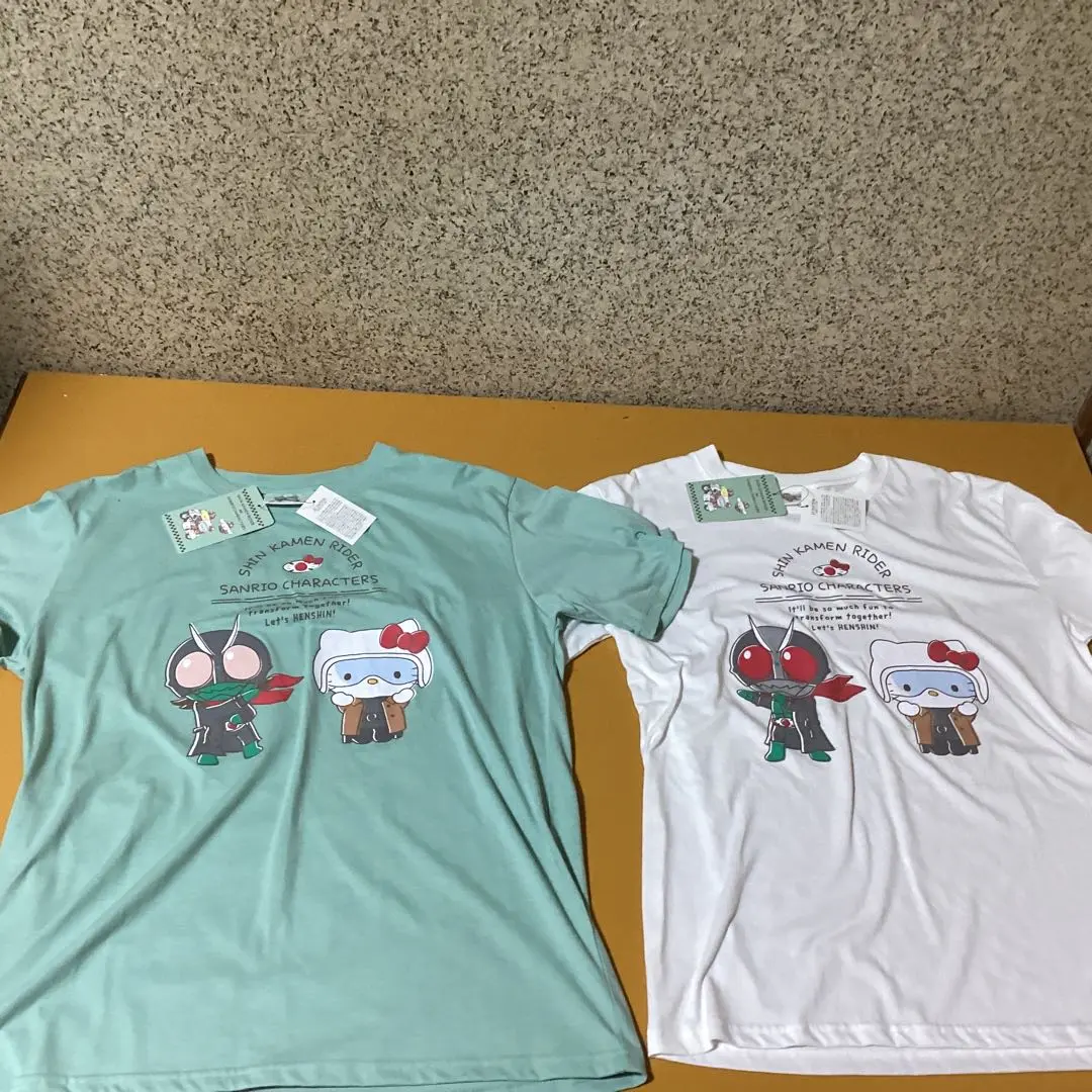 3018新仮面ライダー✖️サンリオキャラクターTシャツ 2025年最新】仮面ライダー サンリオ tシャツの人気アイテム