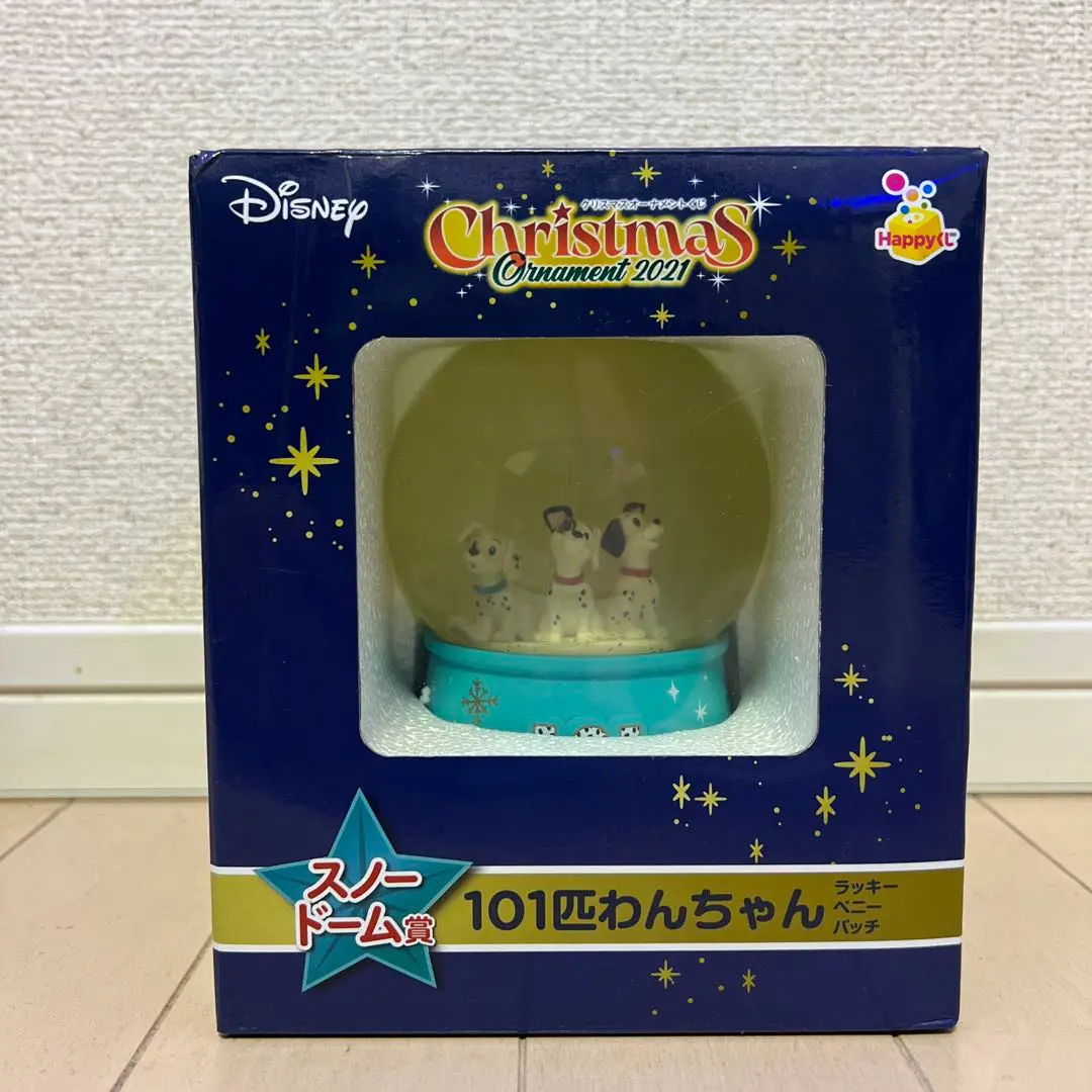 オルゴール付スノードーム　ディズニー　わんちゃん大集合 DISNEY (ディズニー) ディズニーグッズ オルゴール付 スノー