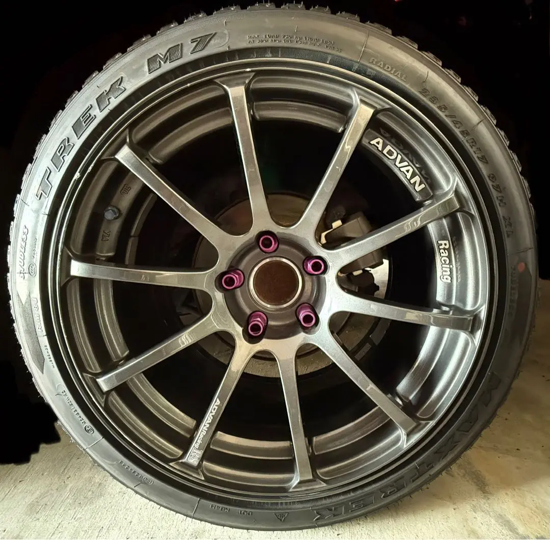 アドバンレーシングRS-D 17インチタイヤホイールセット - メルカリ
