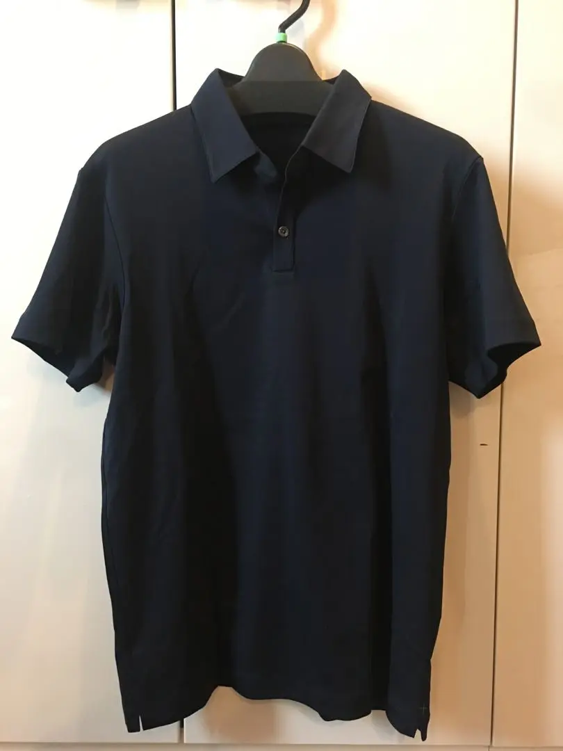 クロスクローゼット ＋CLOTHET 半袖ポロシャツ ネイビー 紺色 H&M ポロシャツ ドット柄 水玉 ネイビー 紺色 男の子 150 - メルカリ