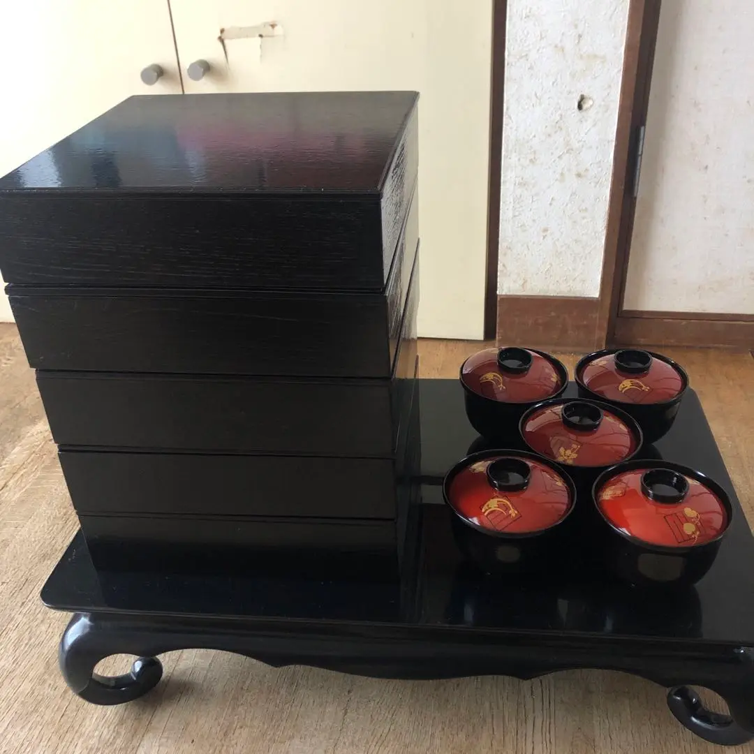 【SALE】 最終価格象彦松花堂点心揃輪島塗山中塗津軽塗春慶越前塗 工芸品