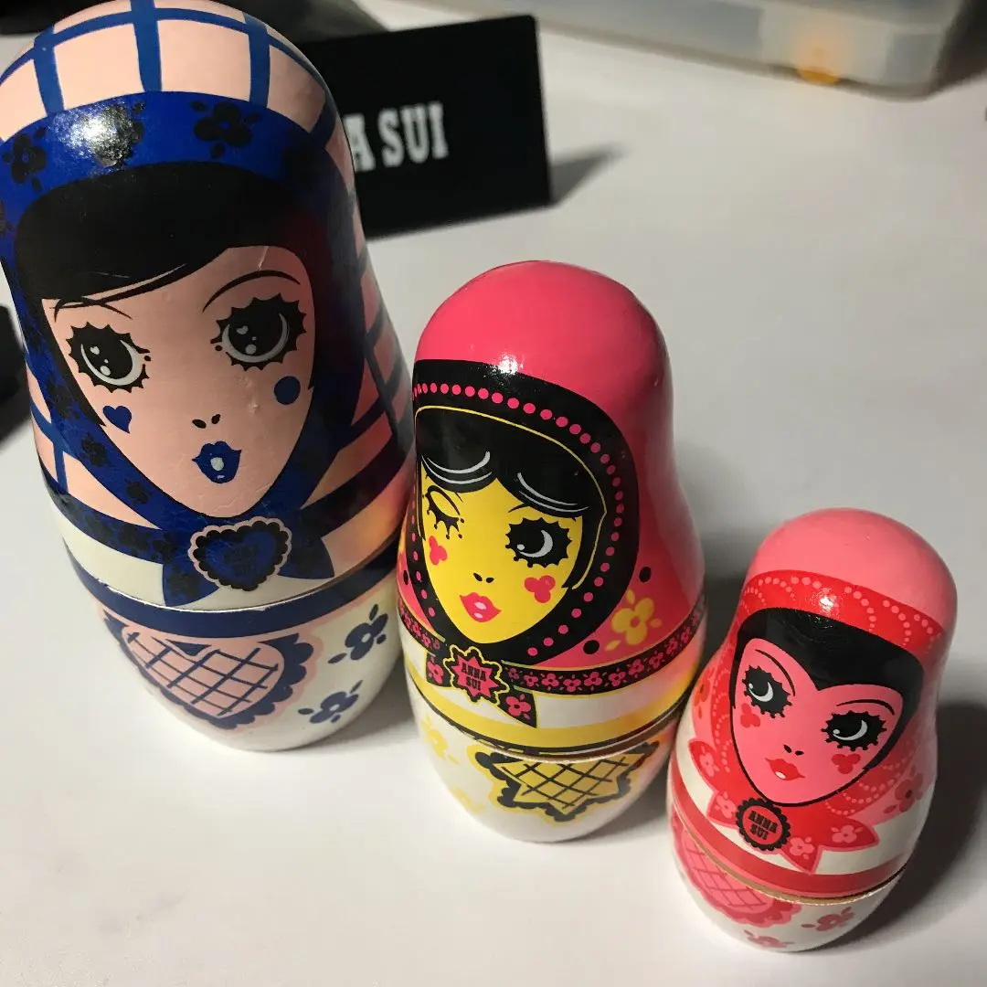 ANNA SUI ピアス　ネコ　マトリョーシカ　アナスイ　新品　レア 猫モチーフ イヤリング SAME1464 XX | ANNA SUI