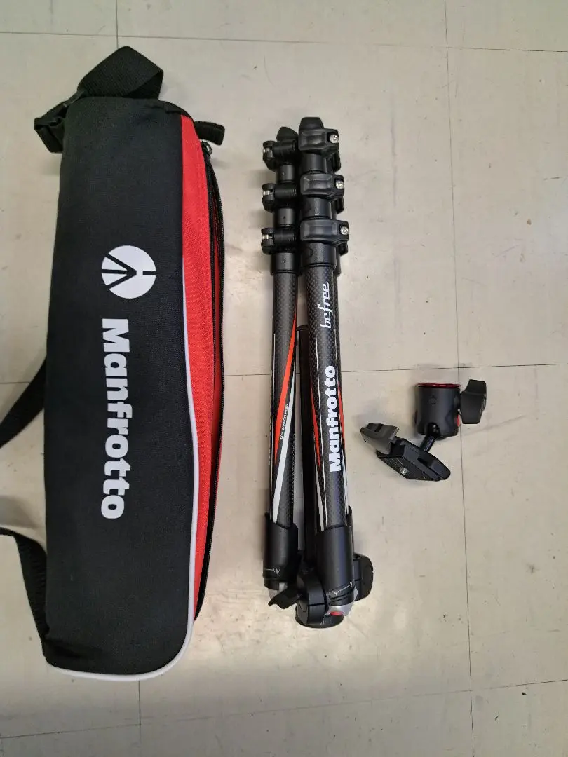 超美品‼️Manfrottoコンパクト三脚（MKBFRC4-BH） Amazon.com : Manfrotto MKBFRC4-BH Befree Carbon Fiber Tripod