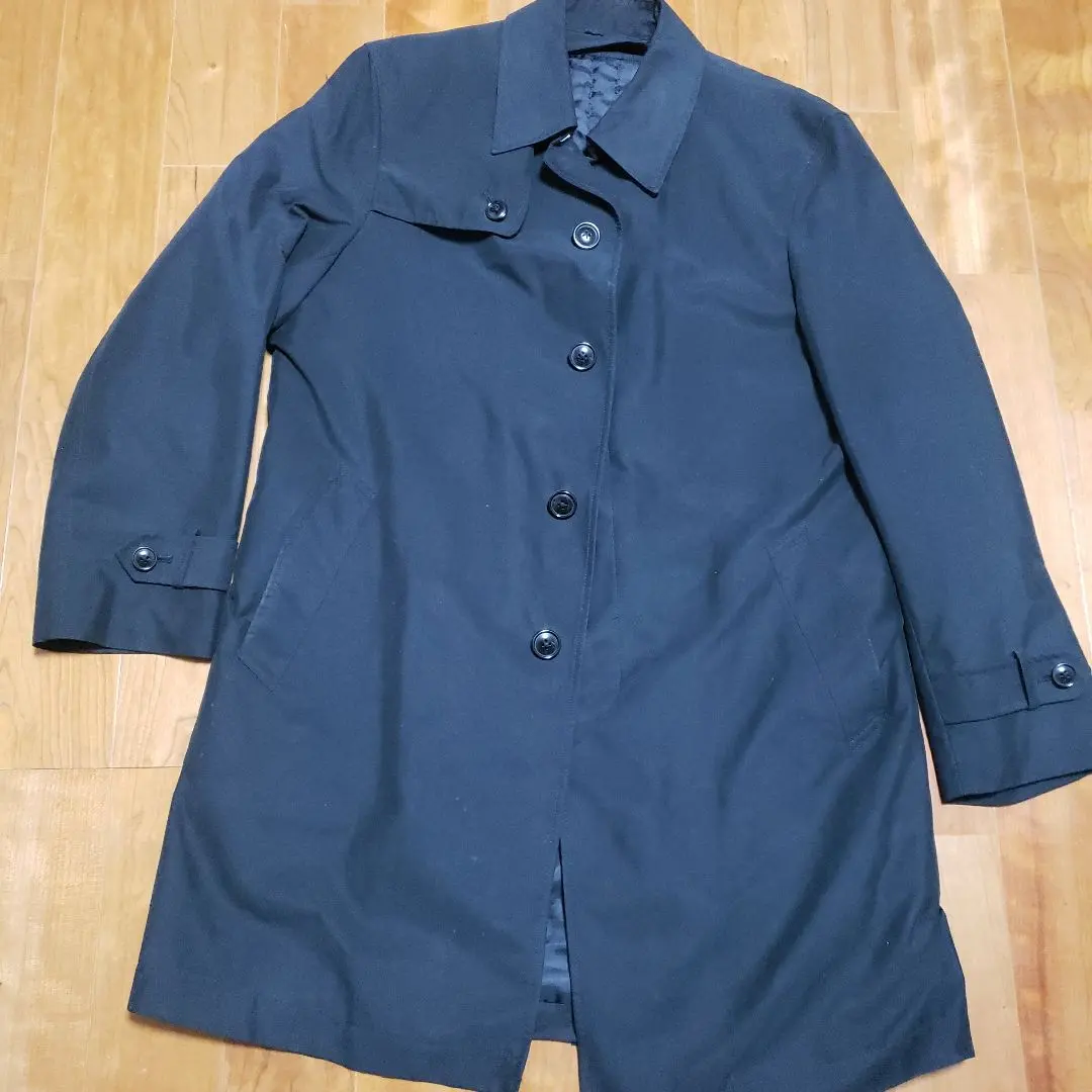 Thumbnail of Men's Black Coat Long Sleeve Lined