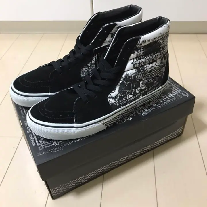 VANS ✖️BRAHMAN ブラック ハイカットスニーカー 27cm 2025年最新】brahman vansの人気アイテム - メルカリ