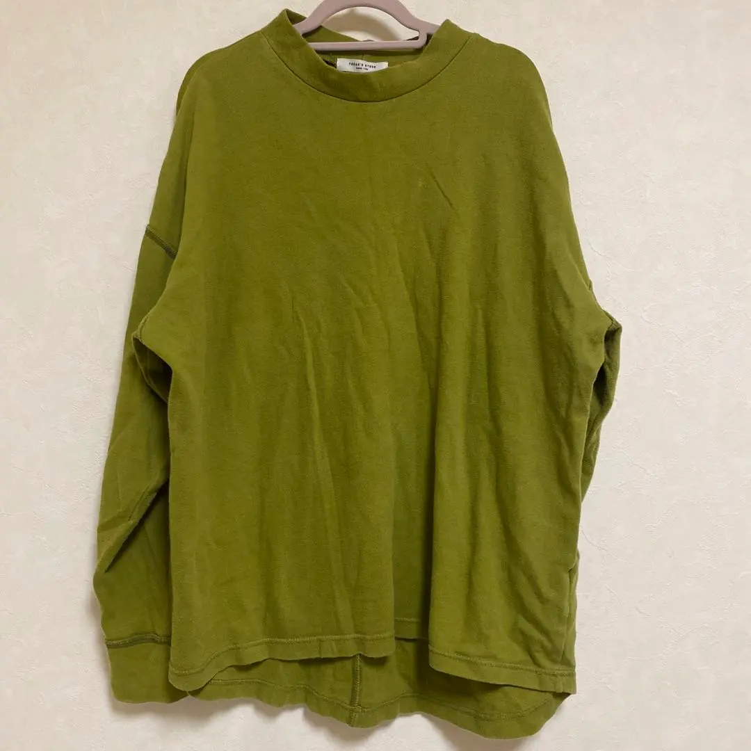 Freak's Store 運動衫 長T恤 橄欖綠 長袖上衣 的縮圖