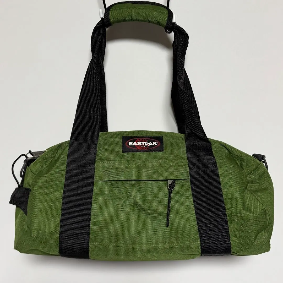 90s ビンテージ EASTPAK ダッフルバッグ USA製 ビッグサイズ緑×黄 90s ビンテージ EASTPAK ダッフルバッグ USA製 ビッグサイズ緑