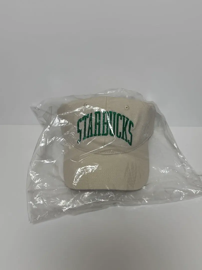ベージュ STARBUCKS BEAMS CAP 帽子 スターバックス ビームス オンラインストア販売]BEAMS ベースボールキャップ College