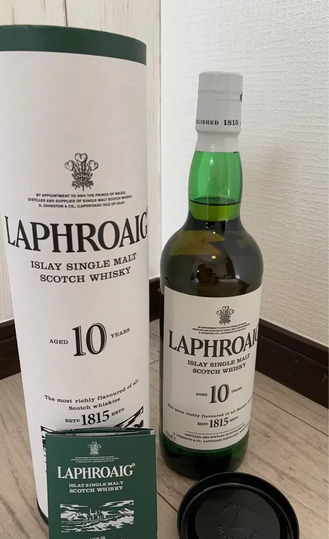 【旧々ラベル】ラフロイグ 10年・旧冊子付き ラフロイグ 10年 40度 旧ラベル | 武川蒸留酒販売