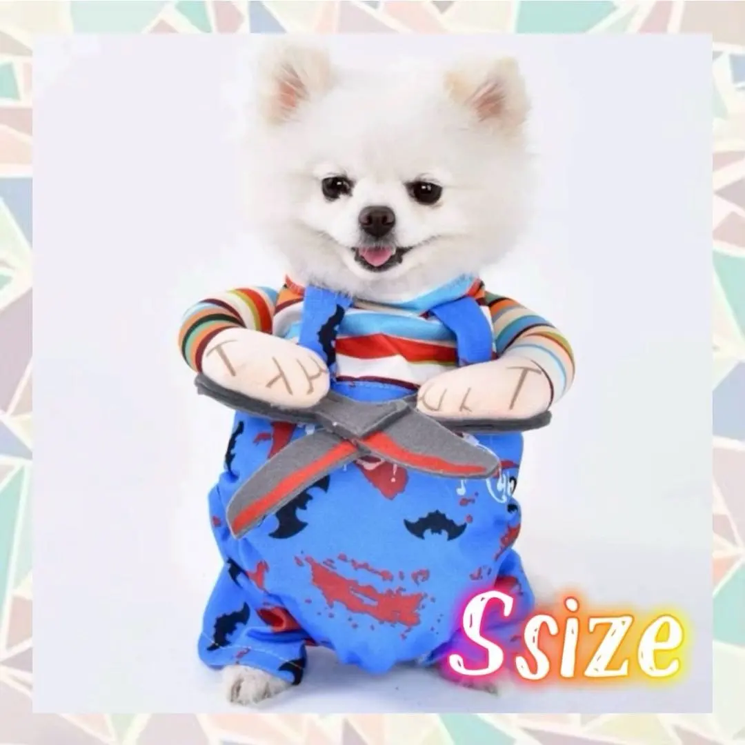 變裝 萬聖節 寵物用 Cosplay 犬 貓 可愛 服裝 的縮圖