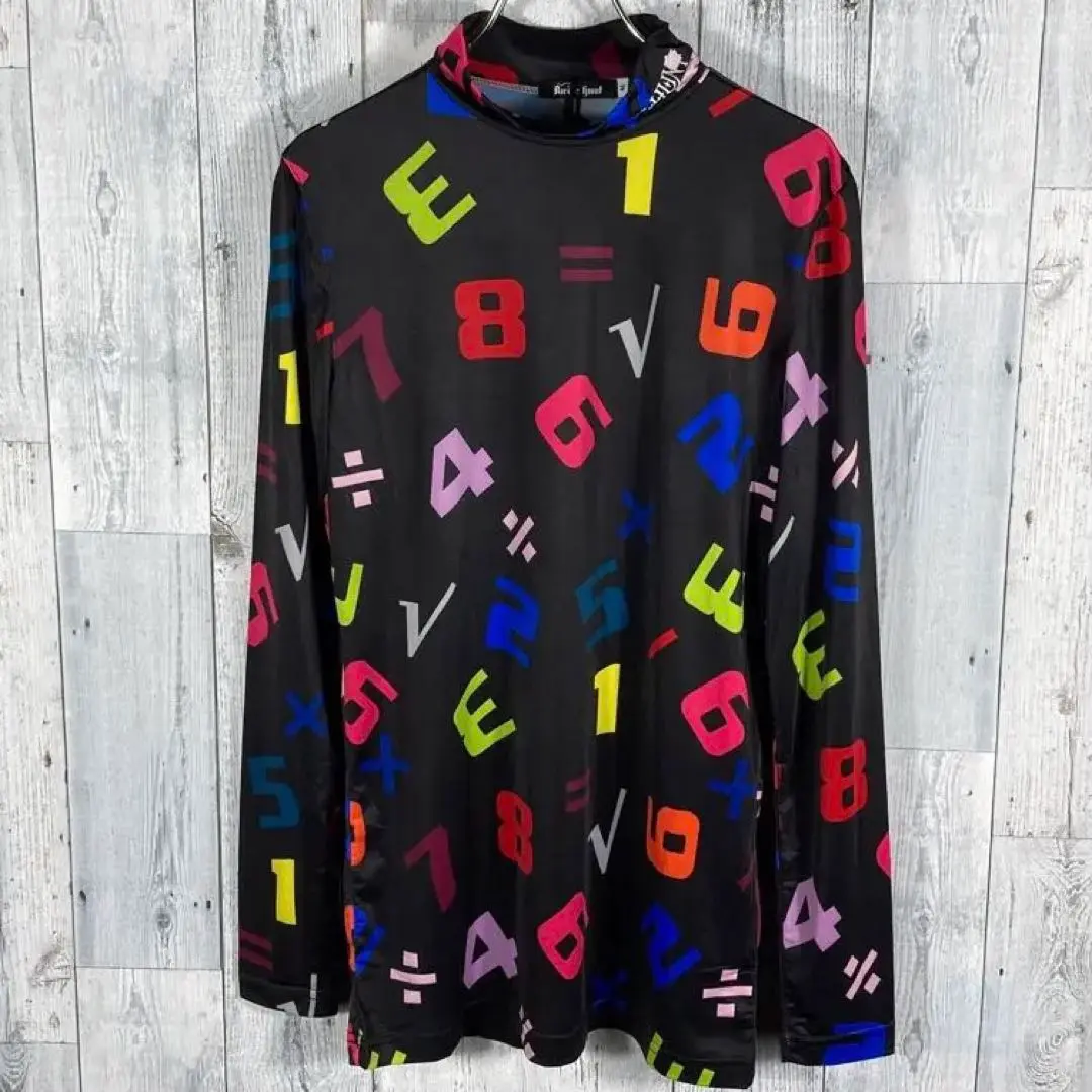 【未使用級◆XL】MARK&LONA / マークアンドロナ 長袖 / エポレット MARK&LONA マークアンドロナ タートルネック 長袖シャツ スカル