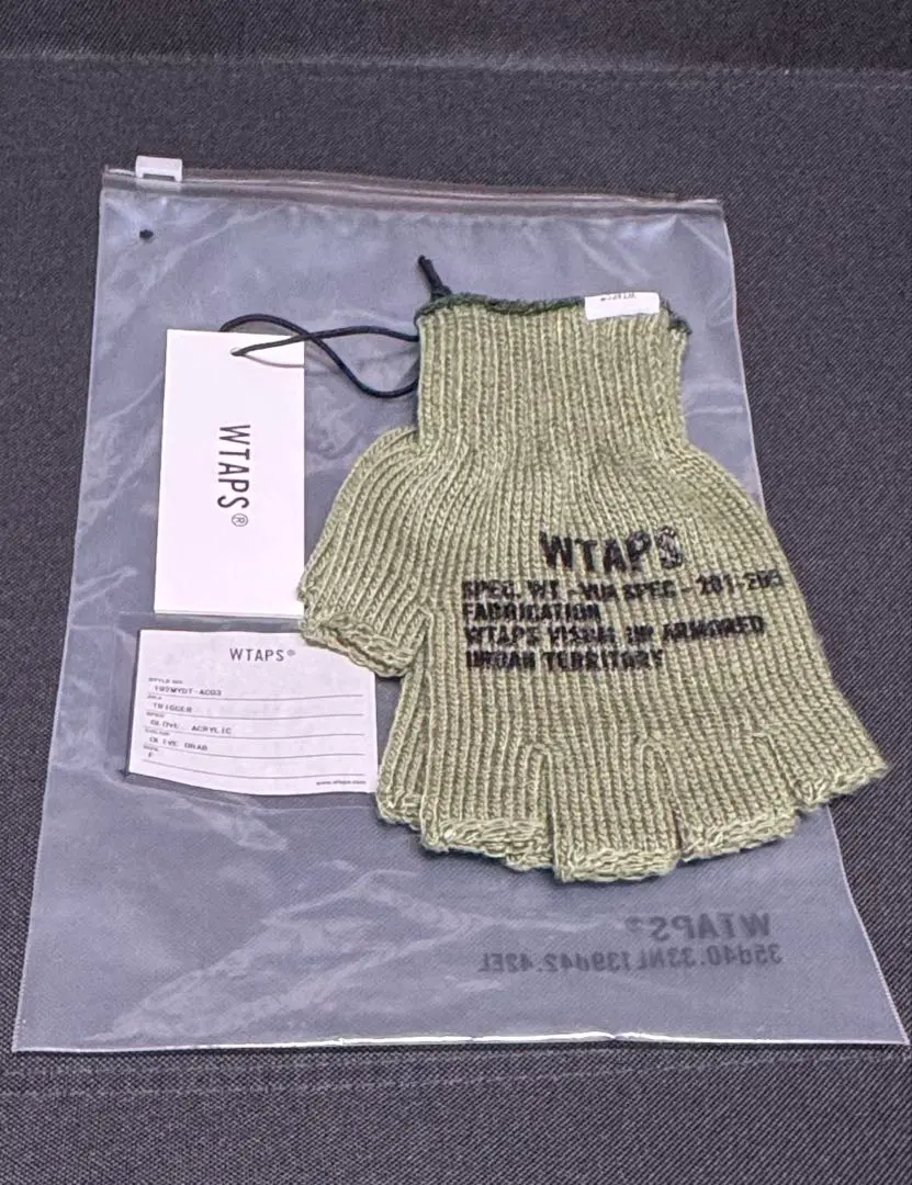 WTAPS TRIGGER 手袋 20aw オリーブドラブ　新品　グローブ 2025年最新】WTAPS 手袋の人気アイテム - メルカリ