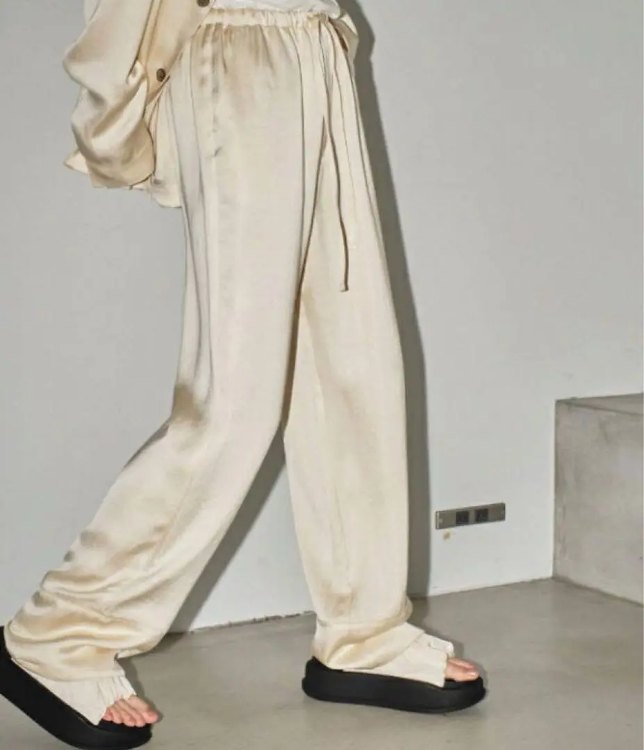 TODAYFUL × Studio Doe Satin Easy Pants
