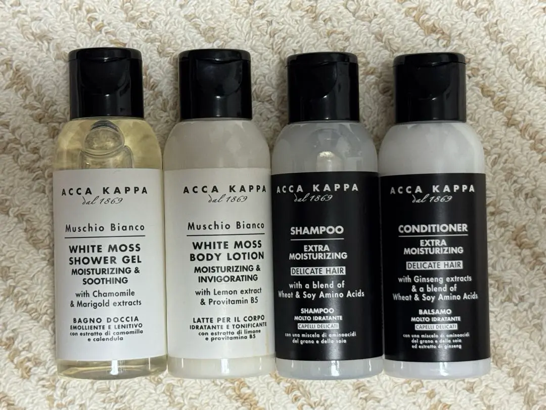アッカカッパ　シャンプー　コンディショナー　セット　新品未使用 2025年最新】 ACCA KAPPA ホワイトモスシャンプー