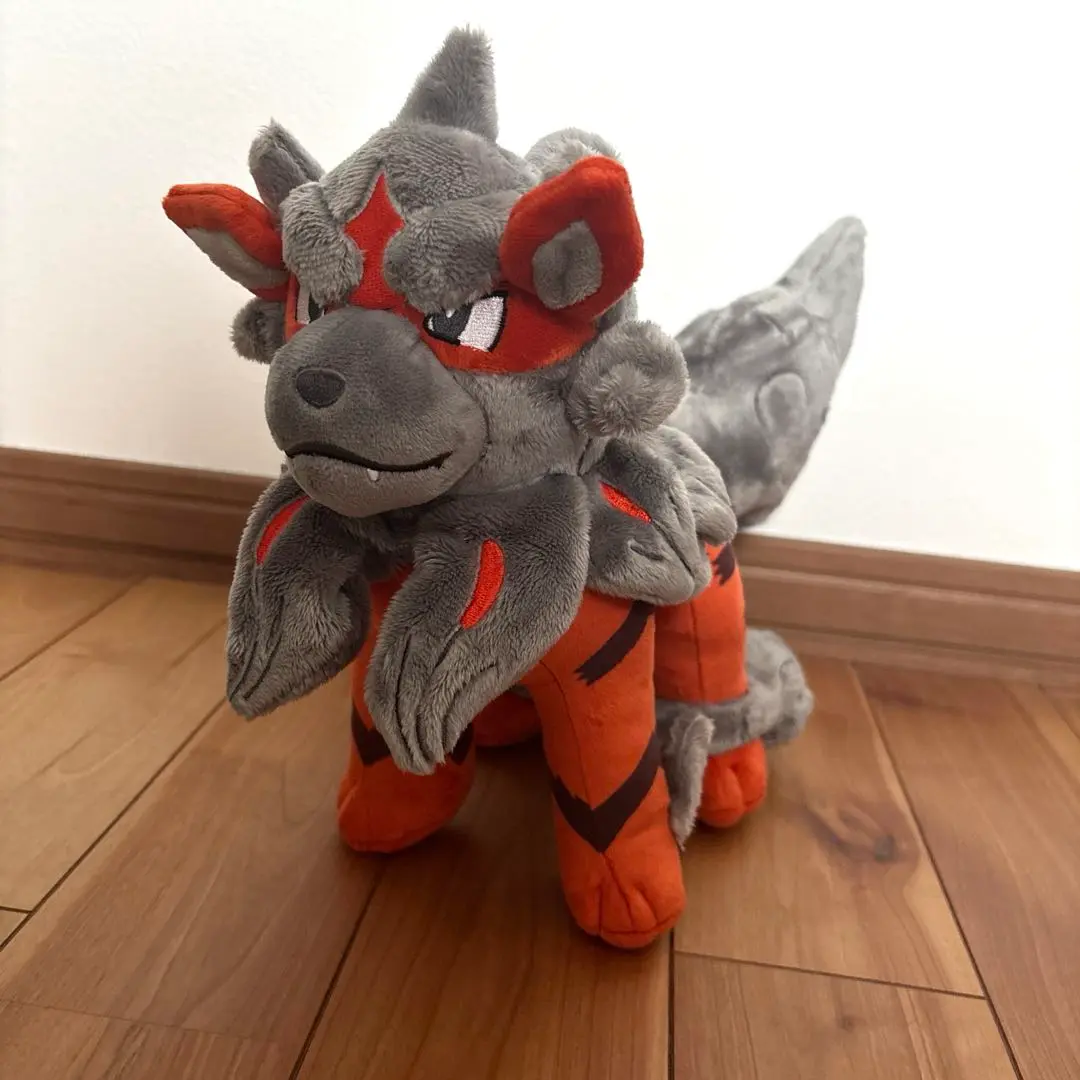ポケモンセンター限定　ヒスイウインディ　ぬいぐるみ　人形 Amazon.co.jp: ポケモンセンターオリジナル ぬいぐるみ ヒスイ