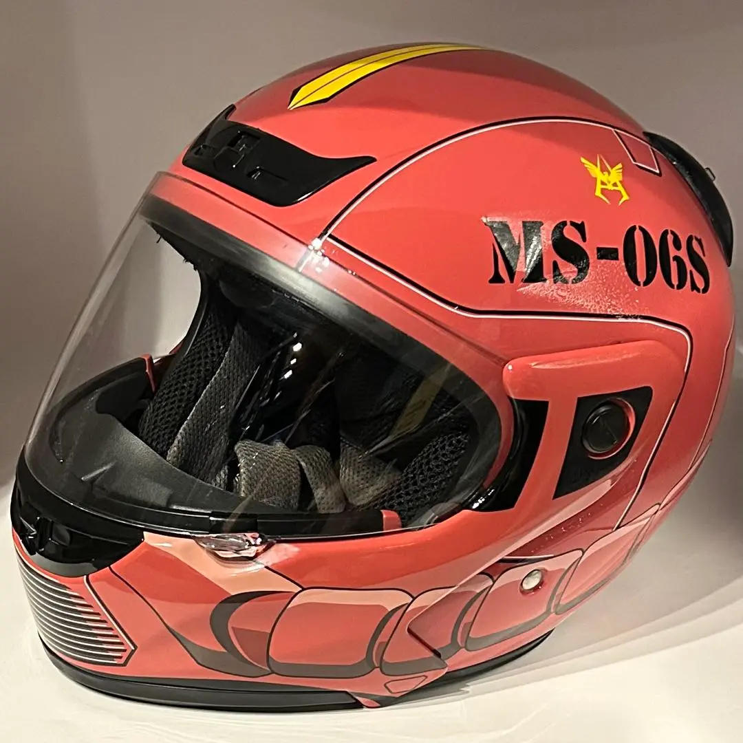 機動戦士ガンダム　OGK シャア専用ザクMS-06S ジェットヘルメットLサイズ 機動戦士ガンダム OGK シャア専用ザクMS-06S ジェットヘルメット