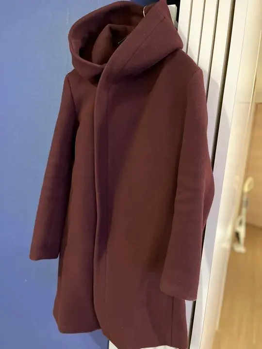 極美品/junhashimoto/Ｐコート/カシミヤ/ジップ/ブラック/ウール 2025年最新】junhashimoto メンズ ピーコート・ウールコートの