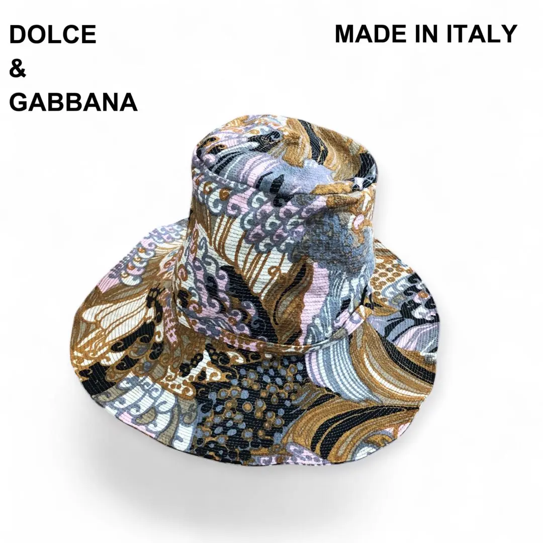 ドルチェ&ガッバーナ レザーバケットハット　DOLCE&GABBANA ドルガバ 楽天市場】【中古】 ドルチェアンドガッバーナ バケットハット
