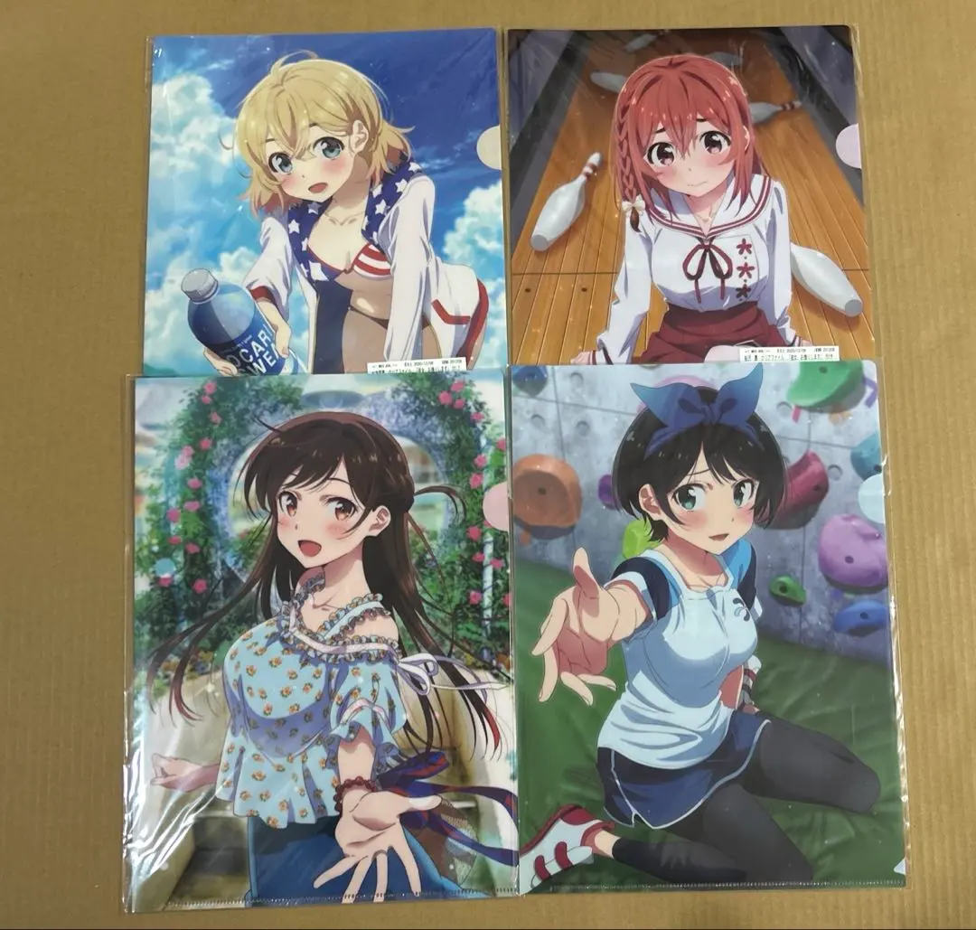 Thumbnail of Rent-a-Girlfriend Clear File 4-Piece Set