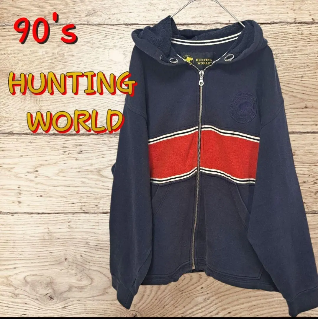 HUNTING WORLDハンティングワールド カシミヤ パーカーLサイズ HUNTING WORLDハンティングワールド カシミヤ パーカーLサイズ