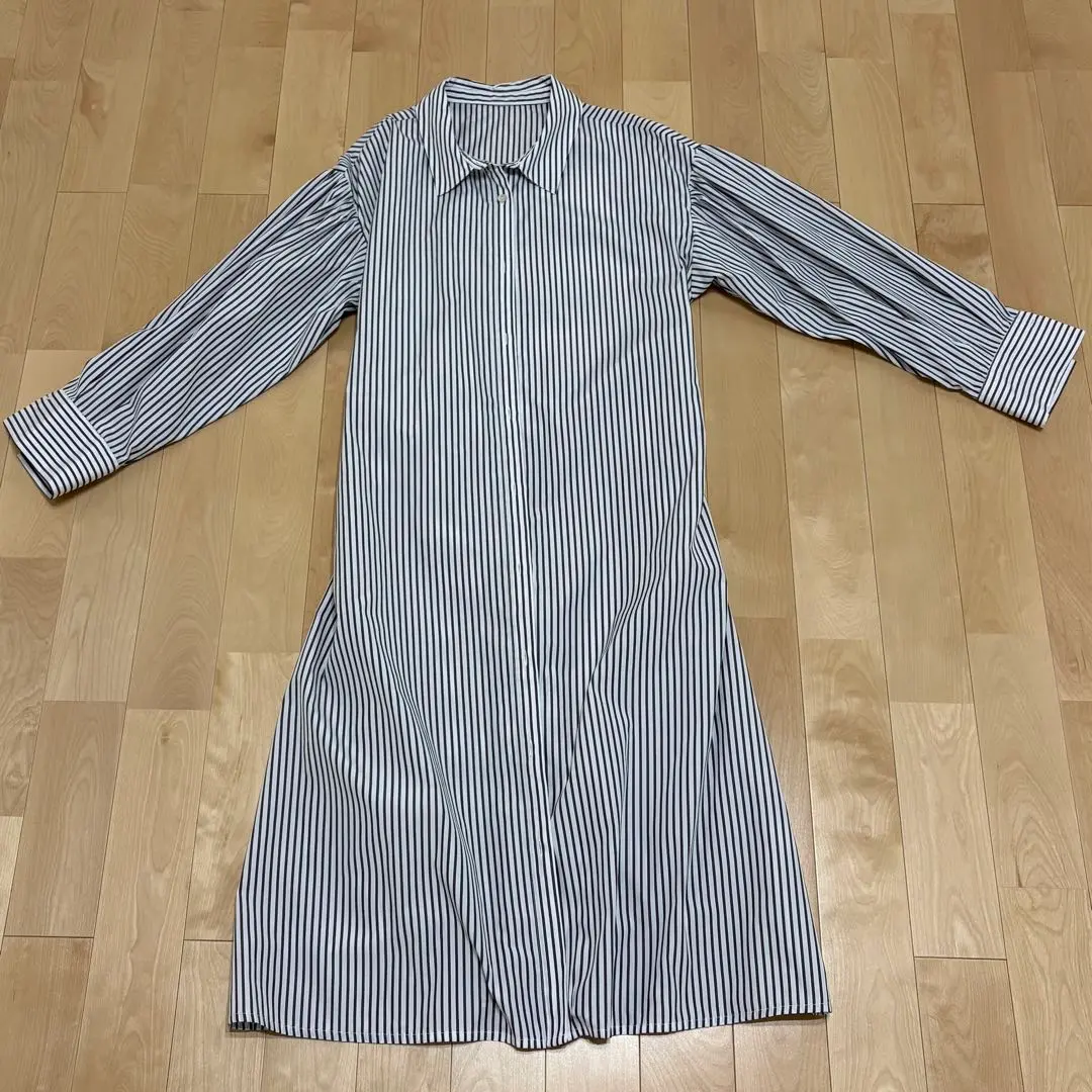 Thumbnail of Striped shirt dress