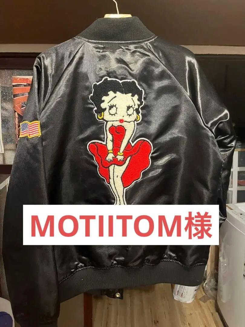 Supreme - 【美品】シュプリーム BETTY BOOP スタジャン 人気L