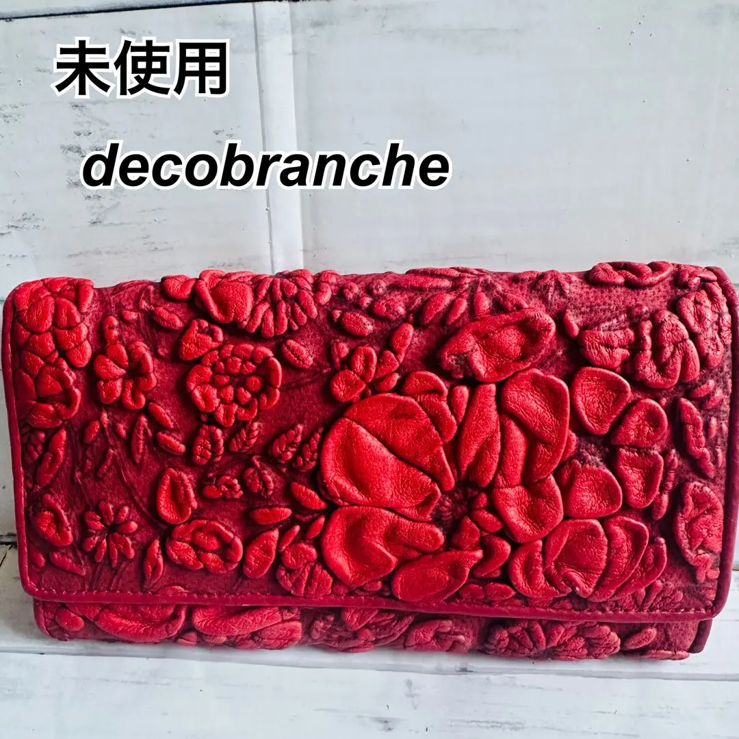 未使用 decobranche デコブランシェ　長財布 赤 2025年最新】decobrancheの人気アイテム - メルカリ