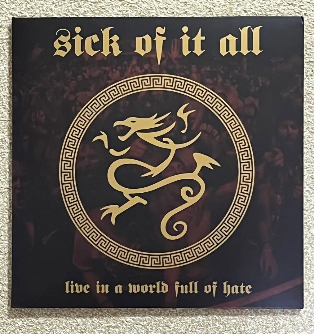 【美品】SICK OF IT ALL 90s 00s 「青タブ」 美品】SICK OF IT ALL 90s 00s 「青タブ」 - メルカリ