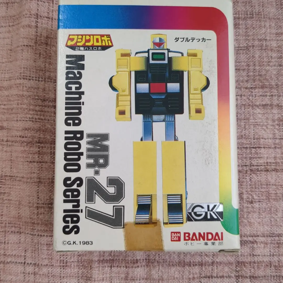 マシンロボ　MR-27 ダブルデッカー　2階バスロボ BANDAI 1983 Yahoo!オークション - BANDAI バンダイ 初代マシンロボ 2階